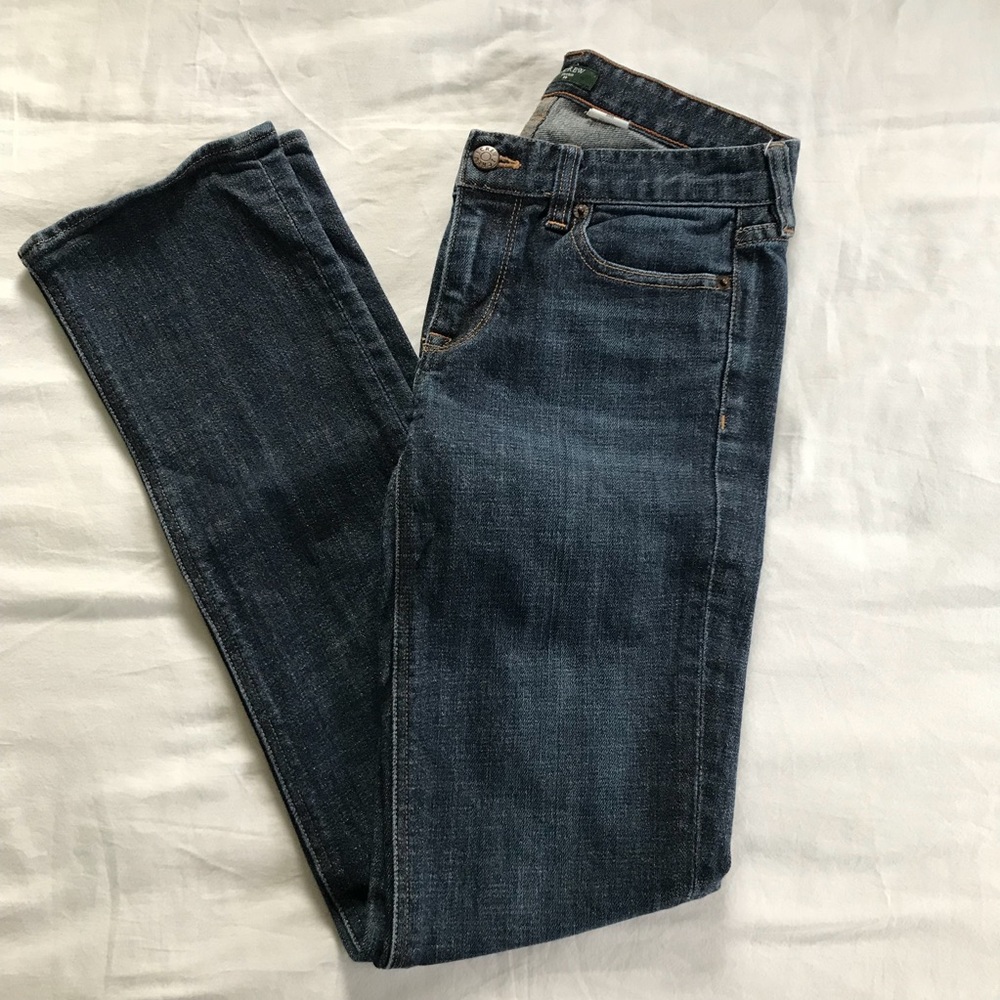 Women’s J. Crew Matchstick Denim Jeans, size 26